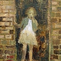 Lucy Manfredi - Portrait of Girl at Doorway
